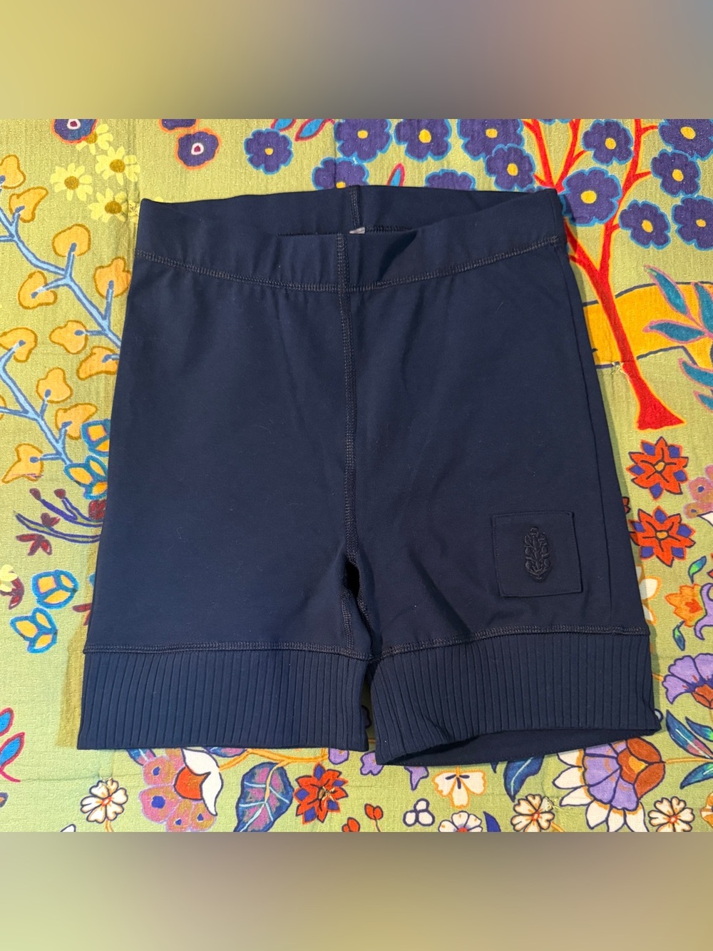Free People Movement Navy Bike Shorts